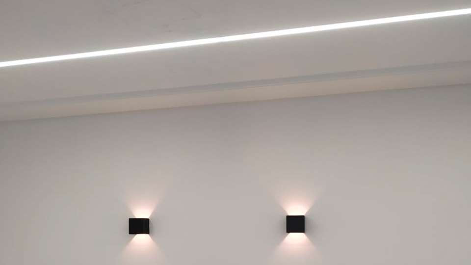 Iluminação cênica com arandelas de duplo efeito!