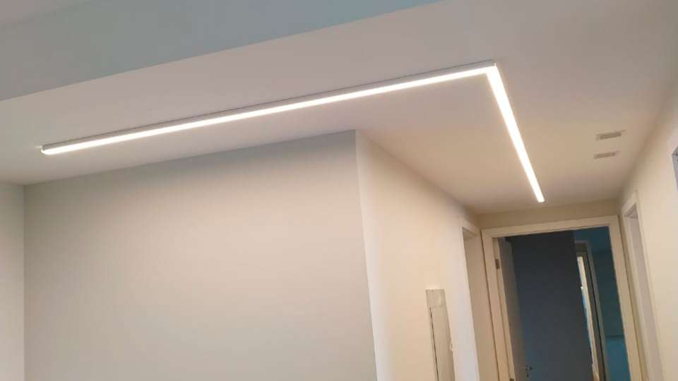 Iluminação linear em perfil de LED!